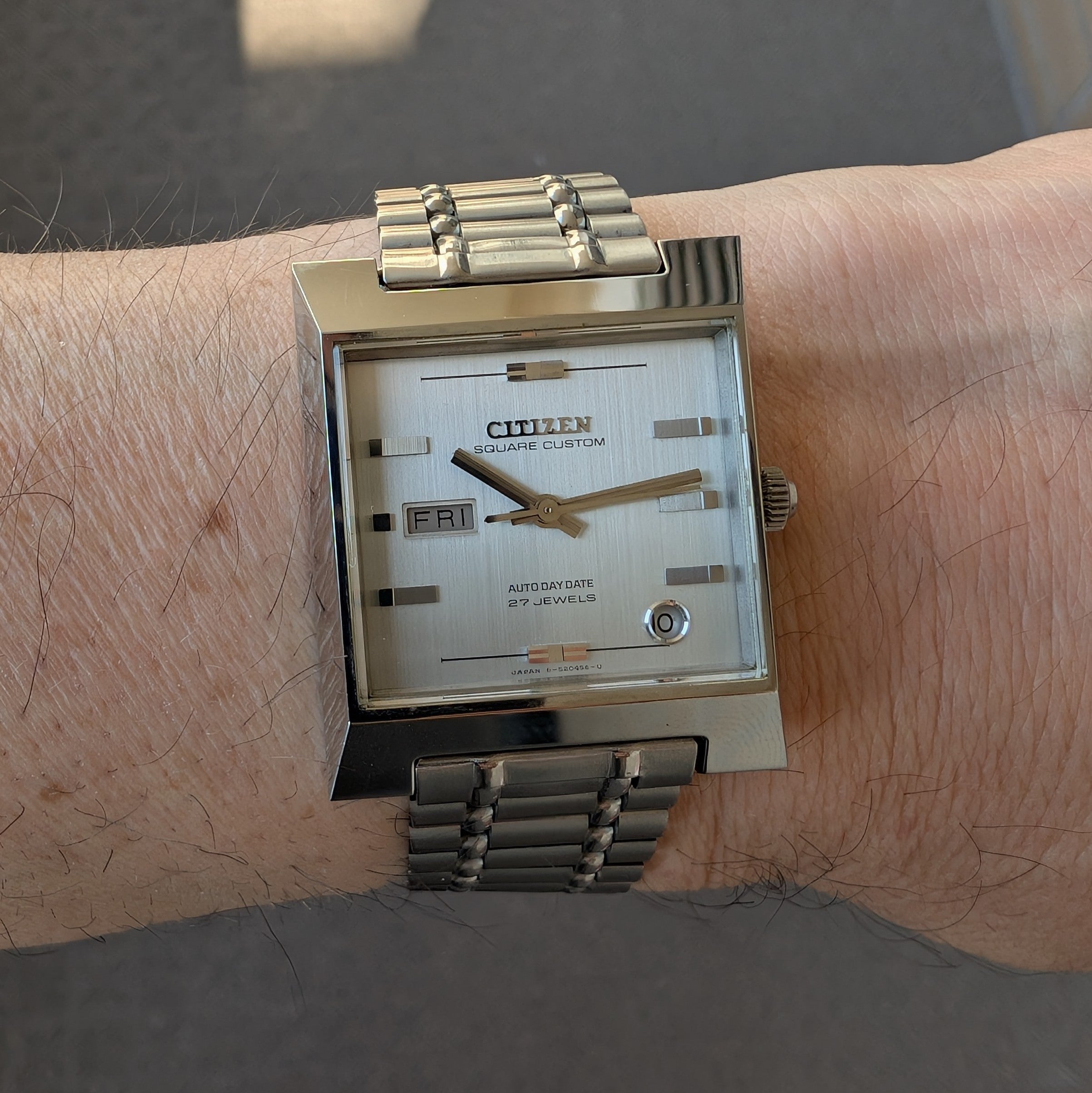 Square Custom Citizen 0 SQUARE CUSTOM TokeiMedic – 4-520050 自動 