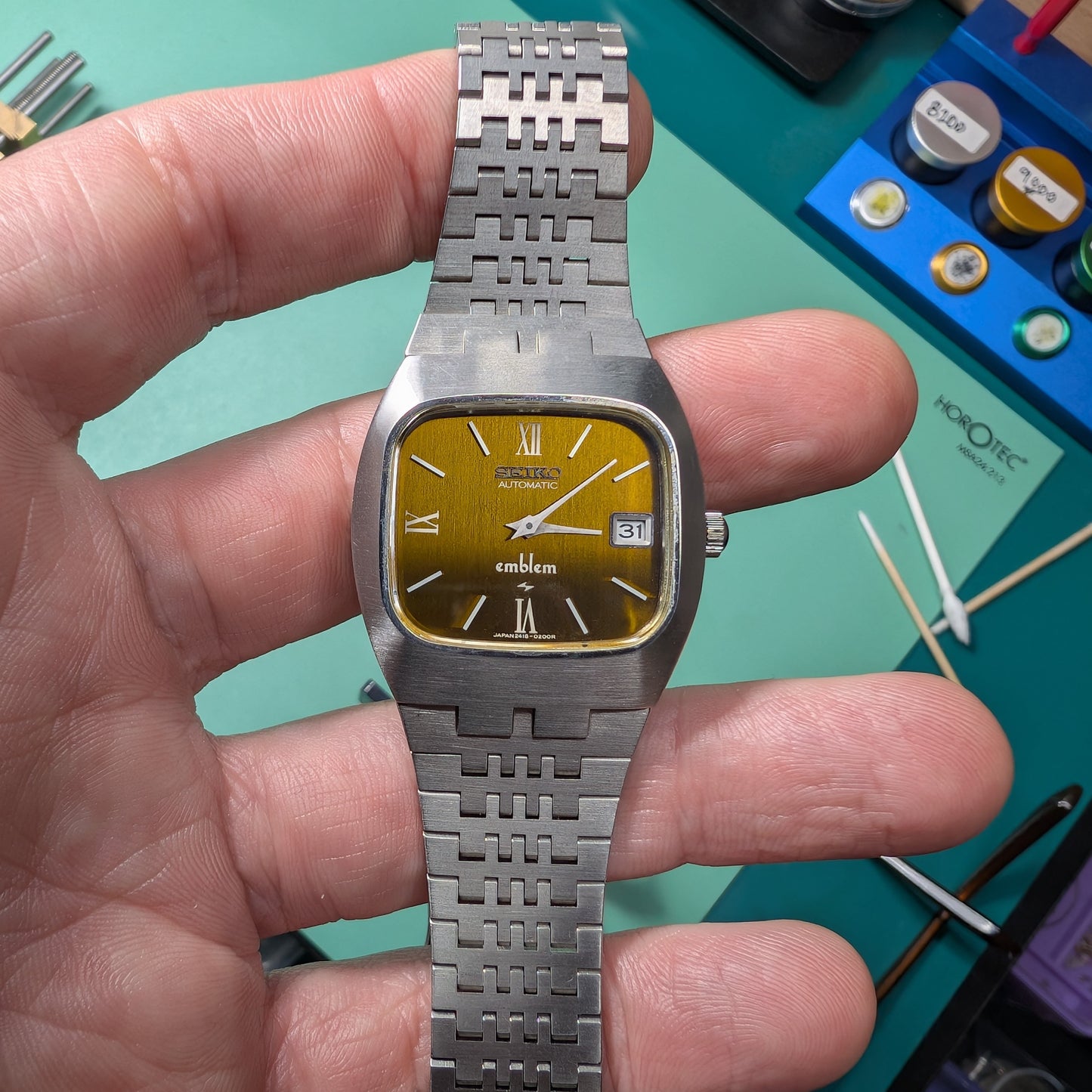 1974 Seiko Emblem 2418-3020