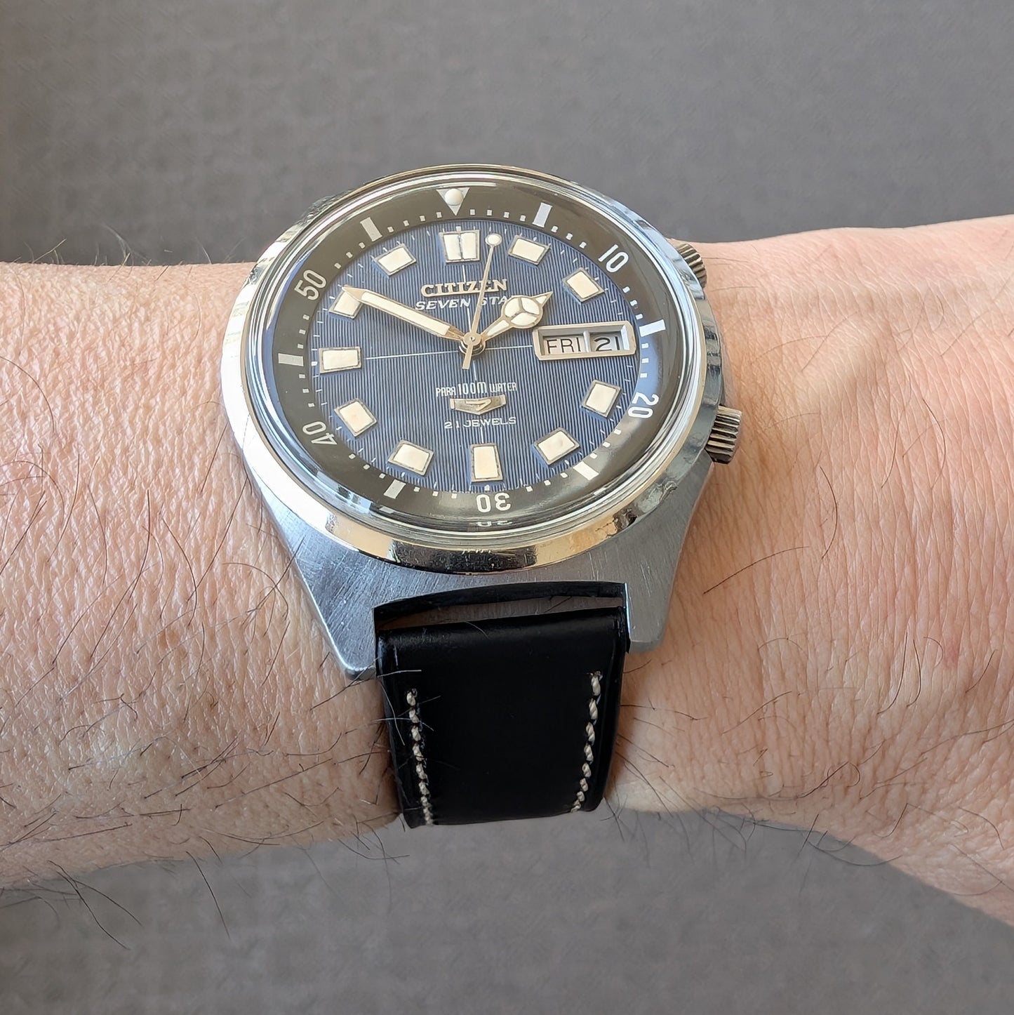 1969 Citizen Seven Star Diver 4-520343 Y