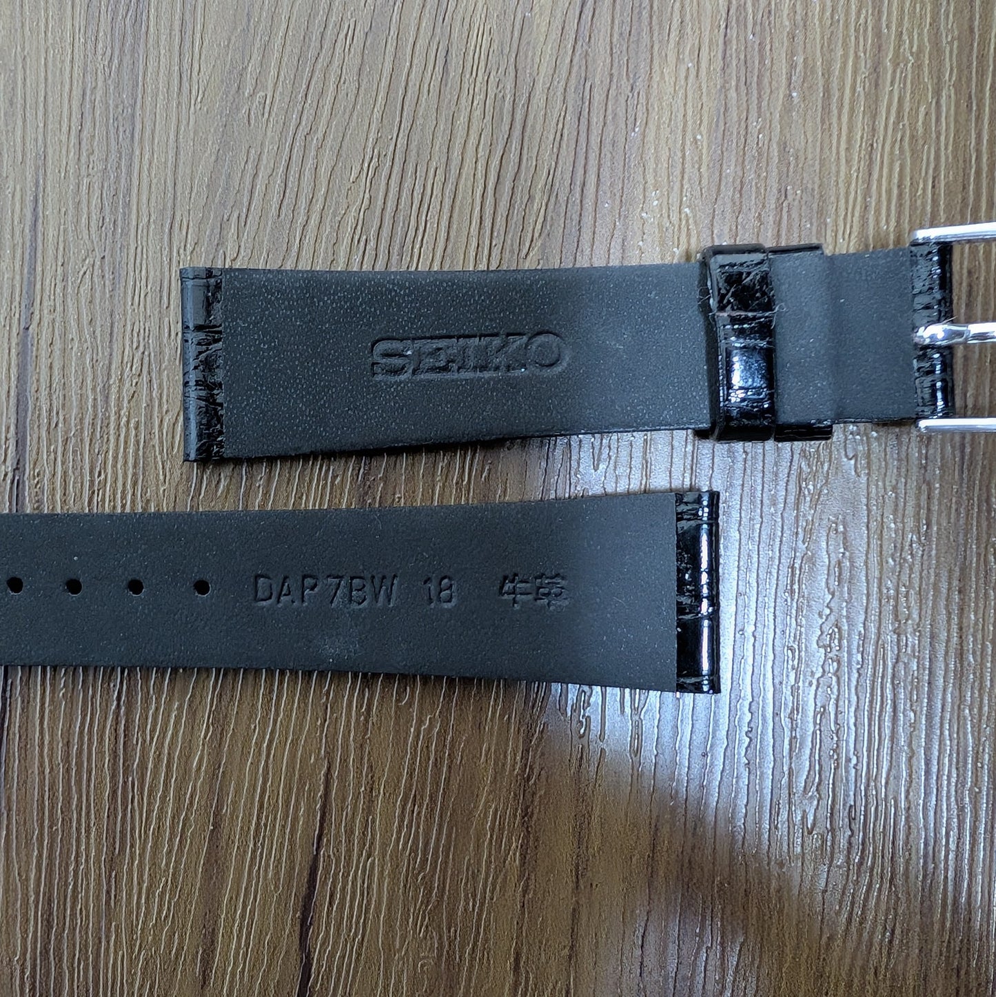 DAP7 18mm Seiko Cowhide leather strap