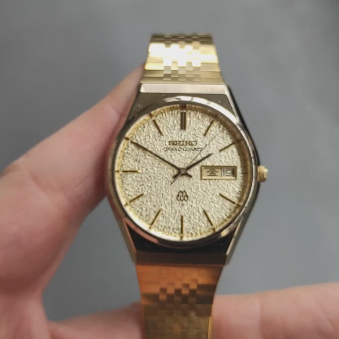 稼働 SEIKO GRAND QUARTZ 腕時計 デイデイト ゴールド2400 Seiko Grand Quartz has Some of the Coolest Dials - YouTube