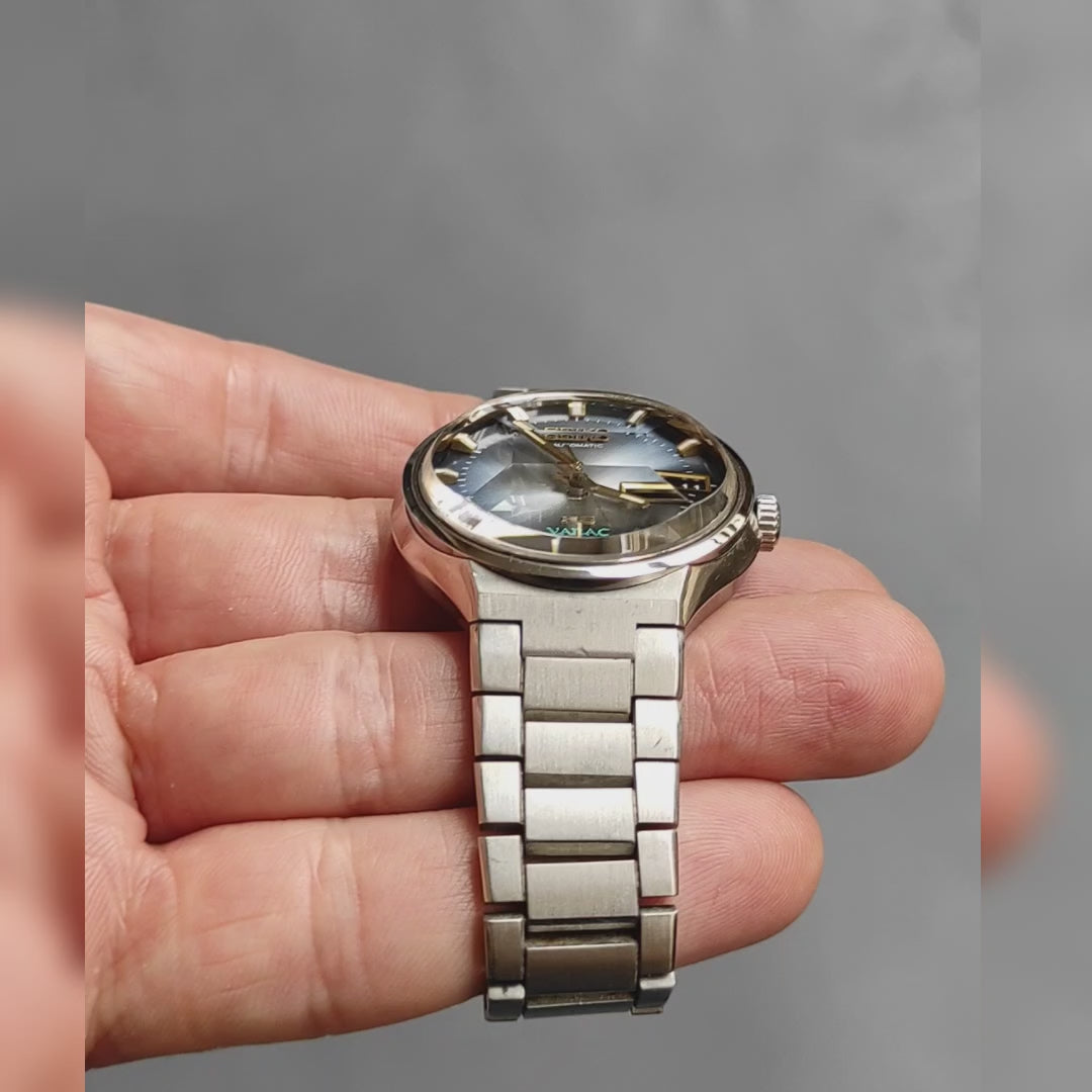 【ジャンク】SEIKO KS VANAC automatic5626-7250 Vanac red Sunday with the rare KS Vanac 5626-7250 in purple