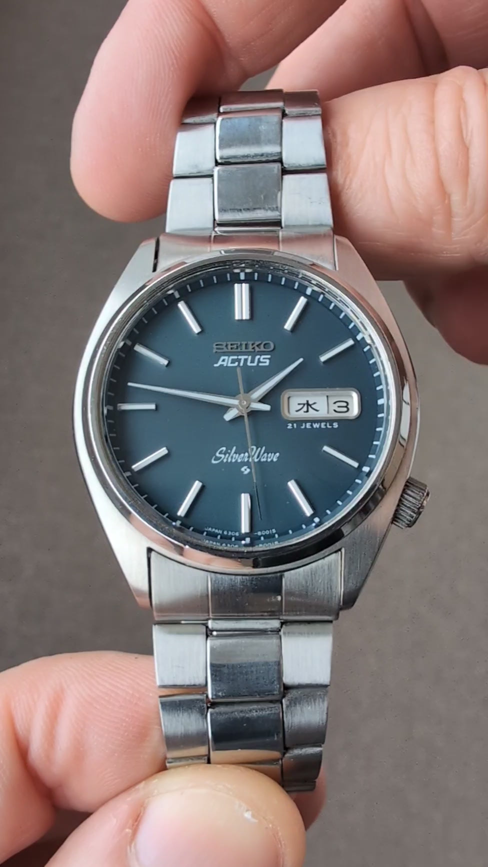 1976 Seiko Actus SilverWave 6306-8000 – TokeiMedic