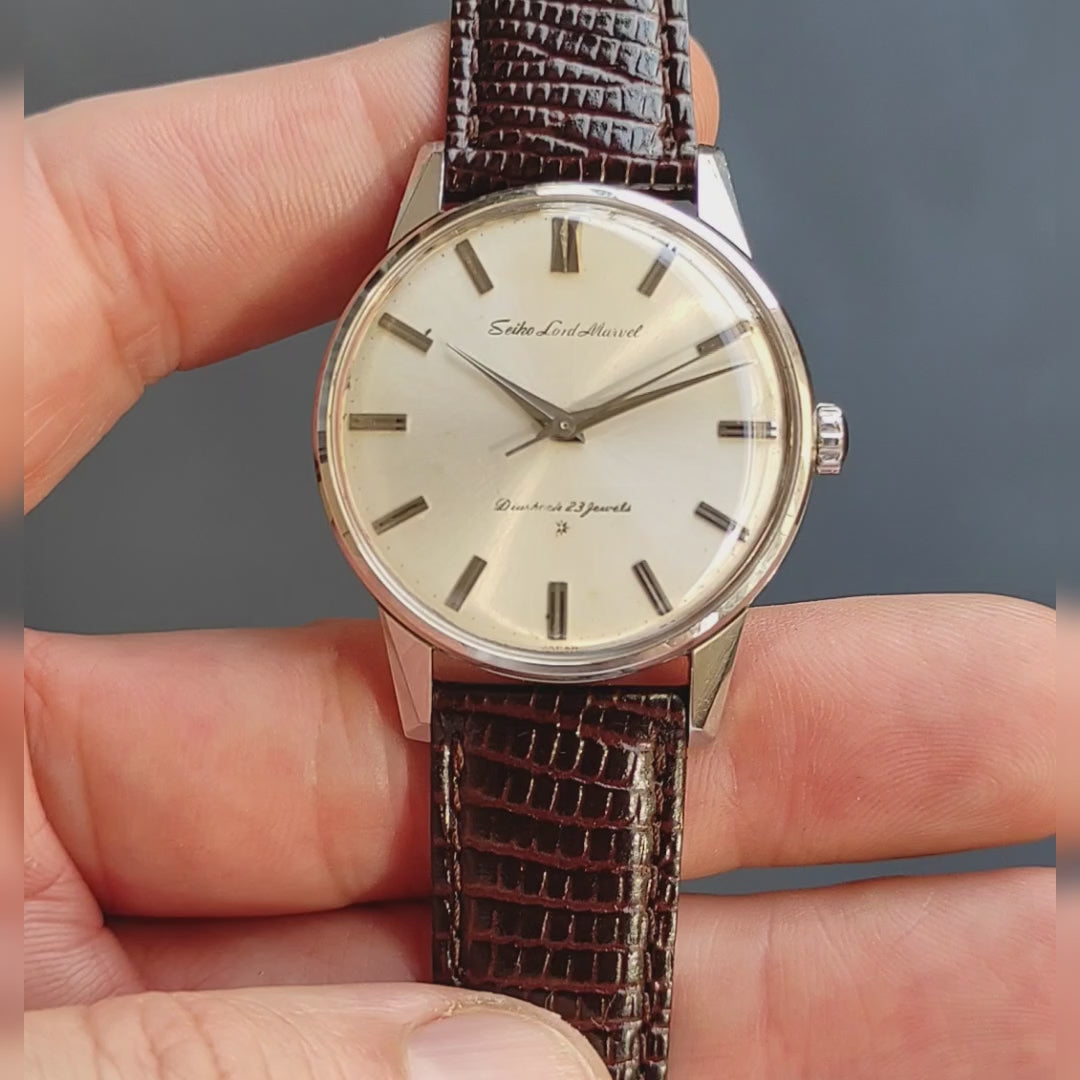 RESERVED! DO NOT BUY! 1963 Seiko Lord Marvel Specially inspected 15023E