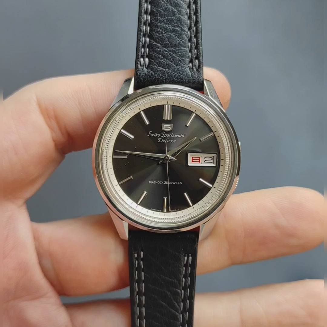 1965 Seiko Sportsmatic Deluxe 7619 7010 TokeiMedic