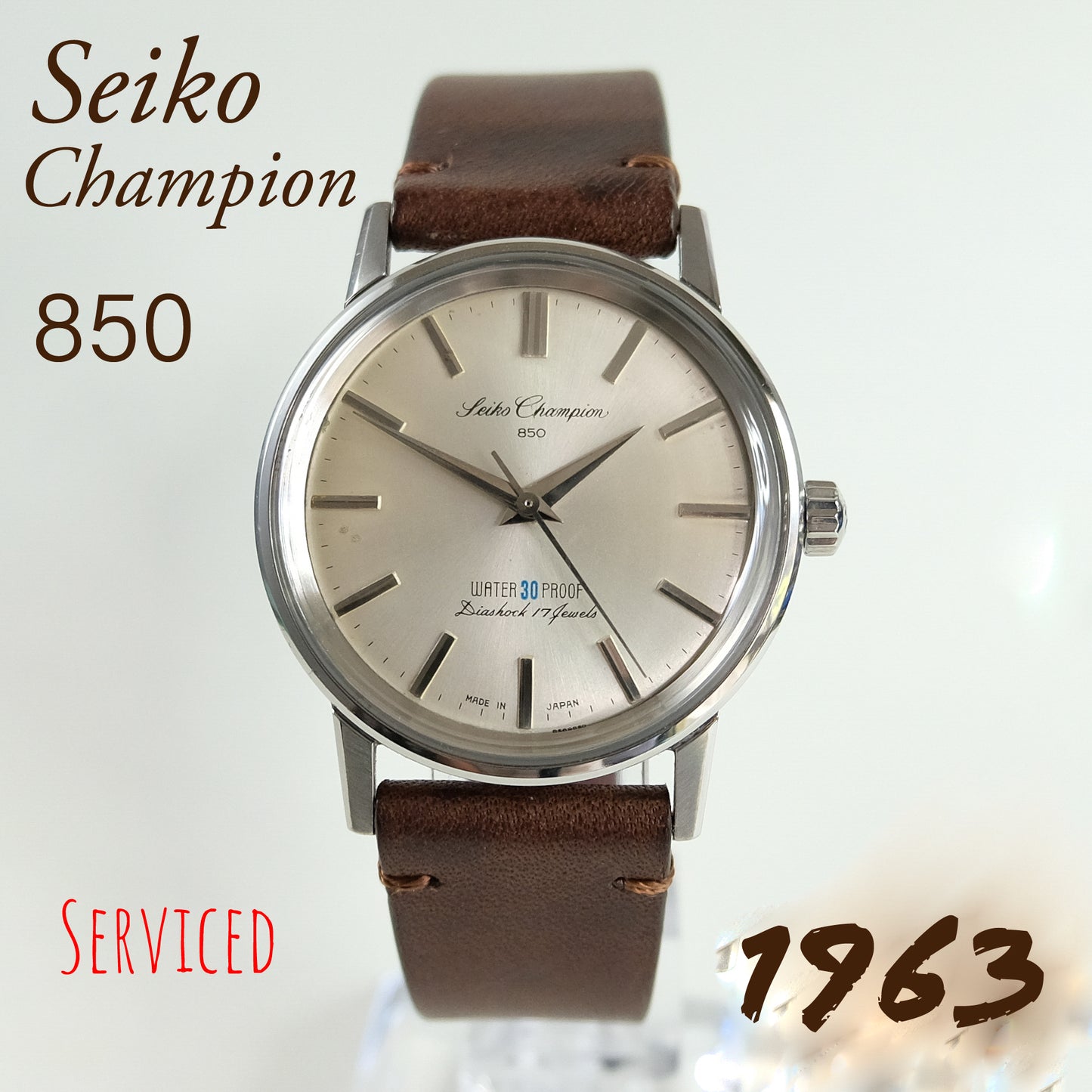 1963 Seiko Champion 850 85898