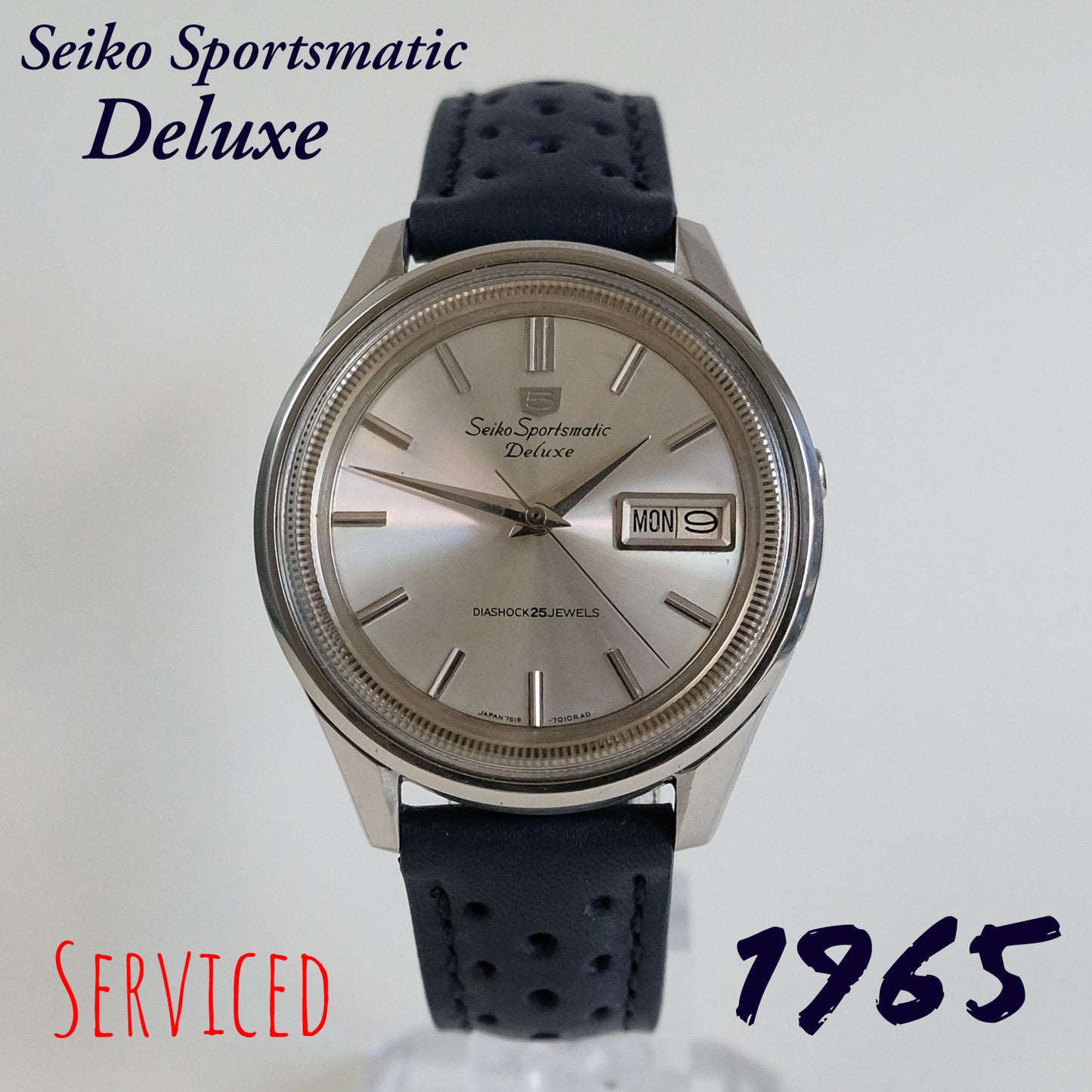 1965 Seiko Sportsmatic Deluxe 7619-7010
