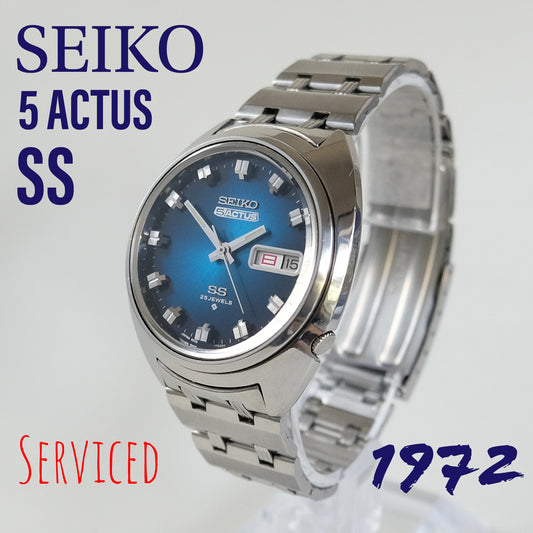 1972 Seiko 5 Actus SS 6106-7600