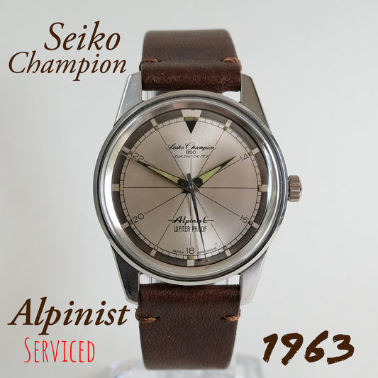 1963 Seiko Champion 850 ALPINIST J13079