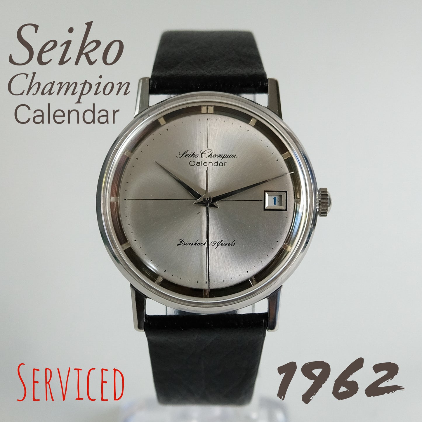 1962 Seiko Champion Calendar 15032E