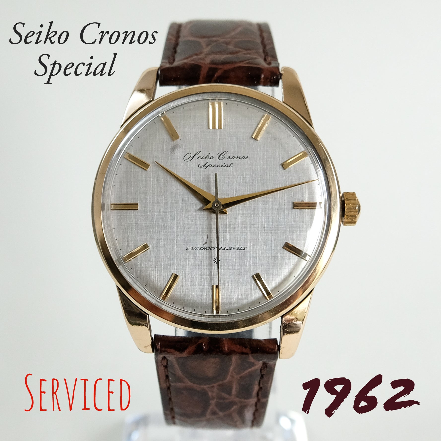 1962 Seiko Cronos Special 15033 – TokeiMedic