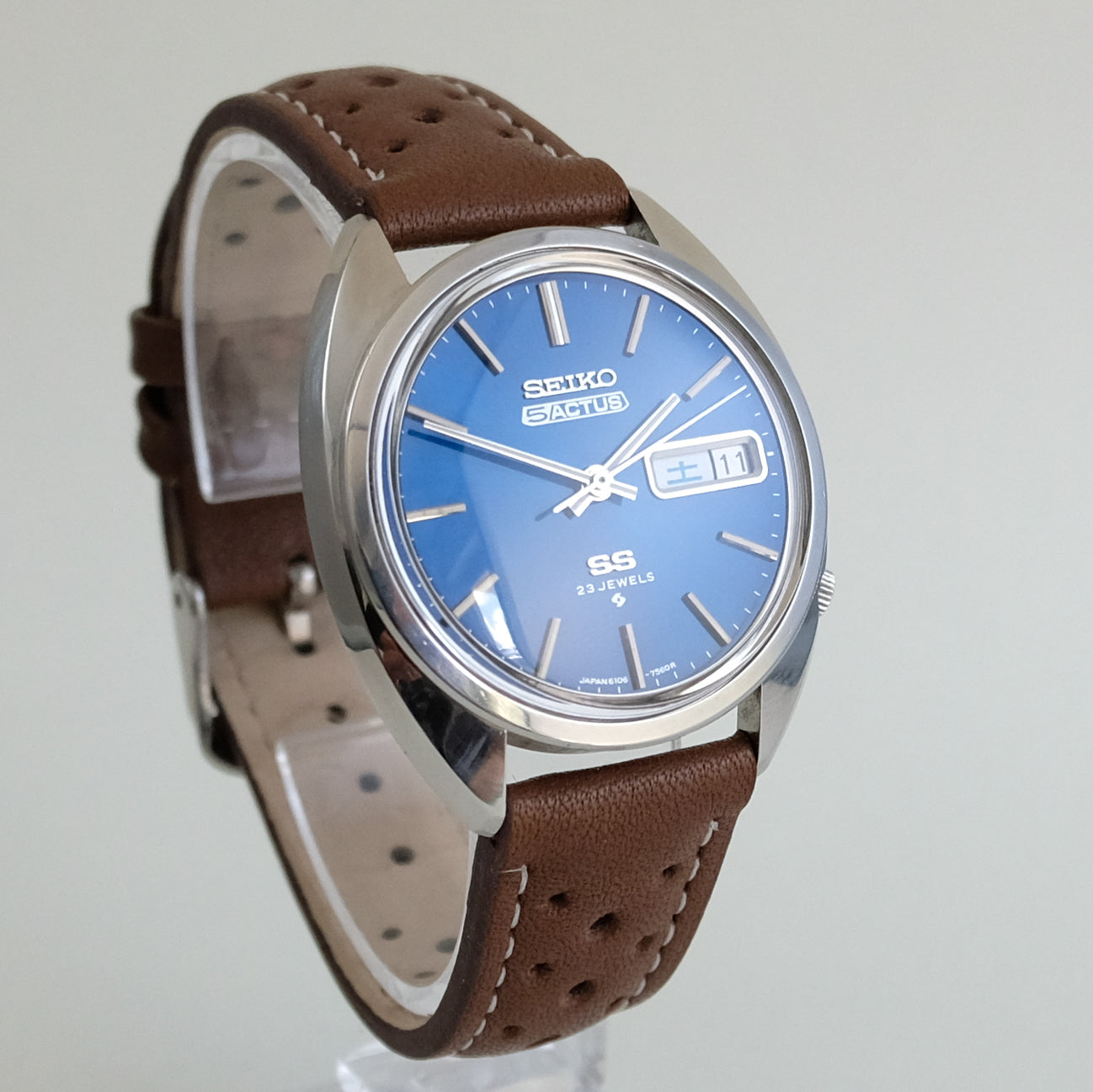 Seiko 5 actus discount ss 23 jewels 6106