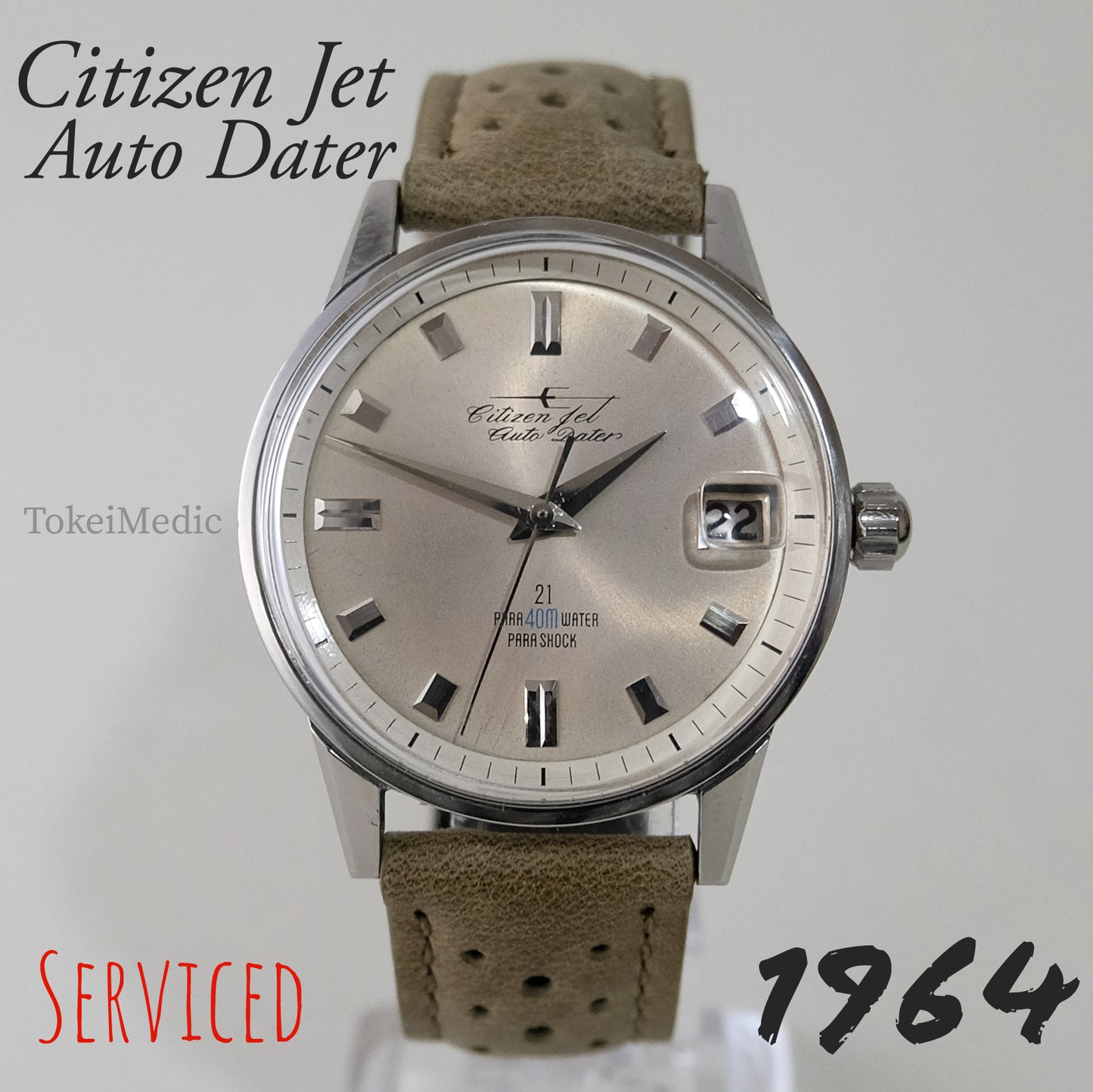 1964 Citizen Jet Auto Dater AD1407054