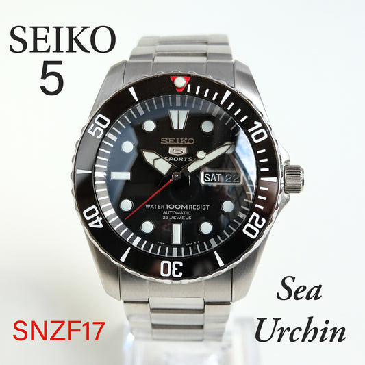 2018 Seiko 5 SNZF17 "Sea Urchin" UPGRADED