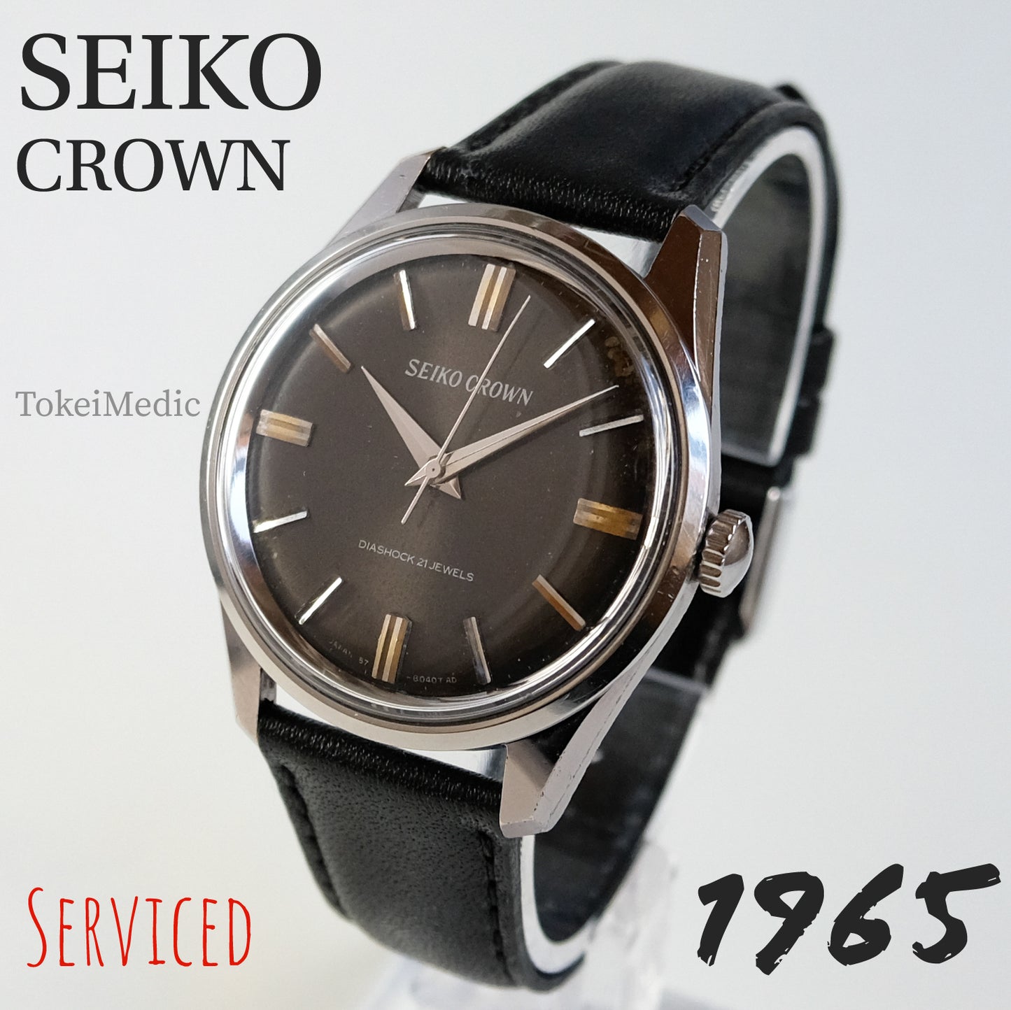 1965 Seiko Crown 57-8010