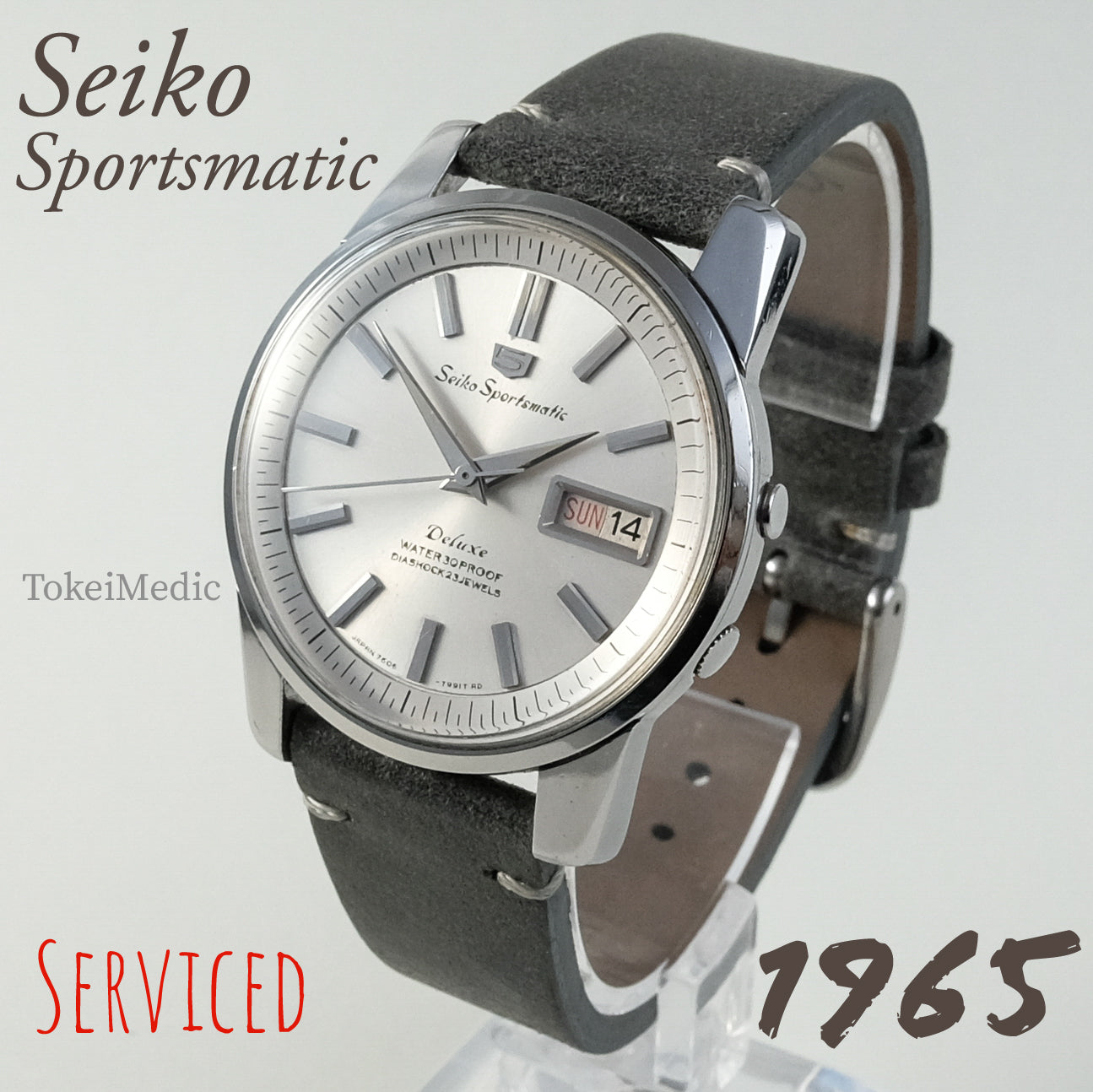 1965 Seiko 5 Sportsmatic Deluxe 7606-7992
