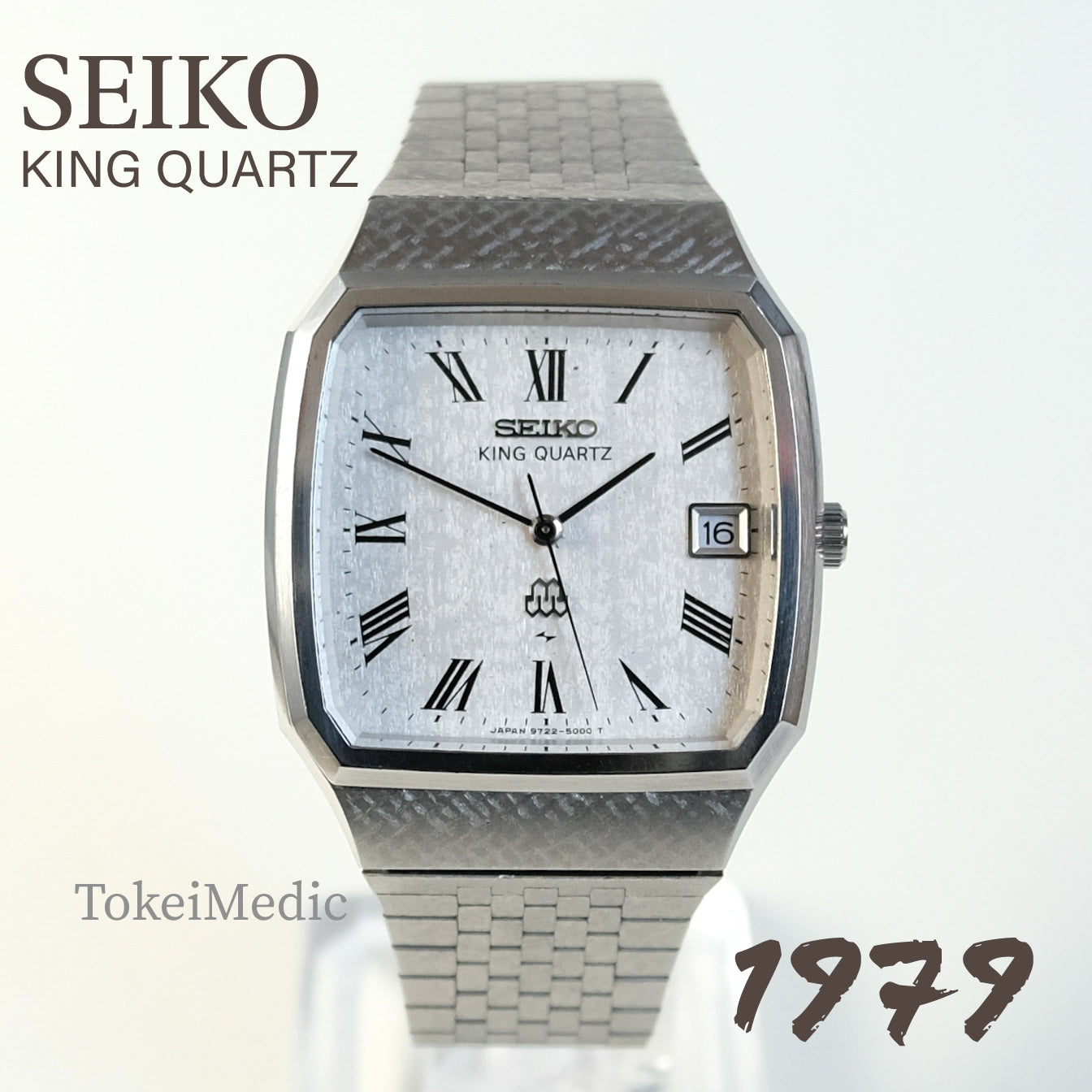 1979 Seiko King Quartz 9722-5000