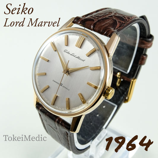 1964 All Gold Filled Seiko Lord Marvel 5740-1990