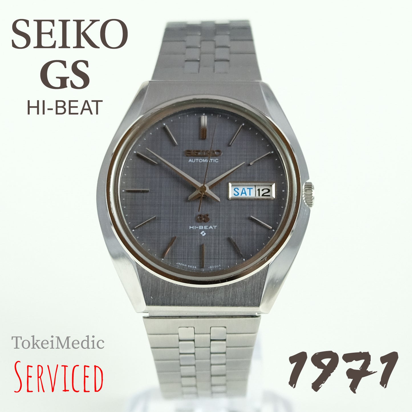 1971 Seiko GS Hi-Beat 5646-8000