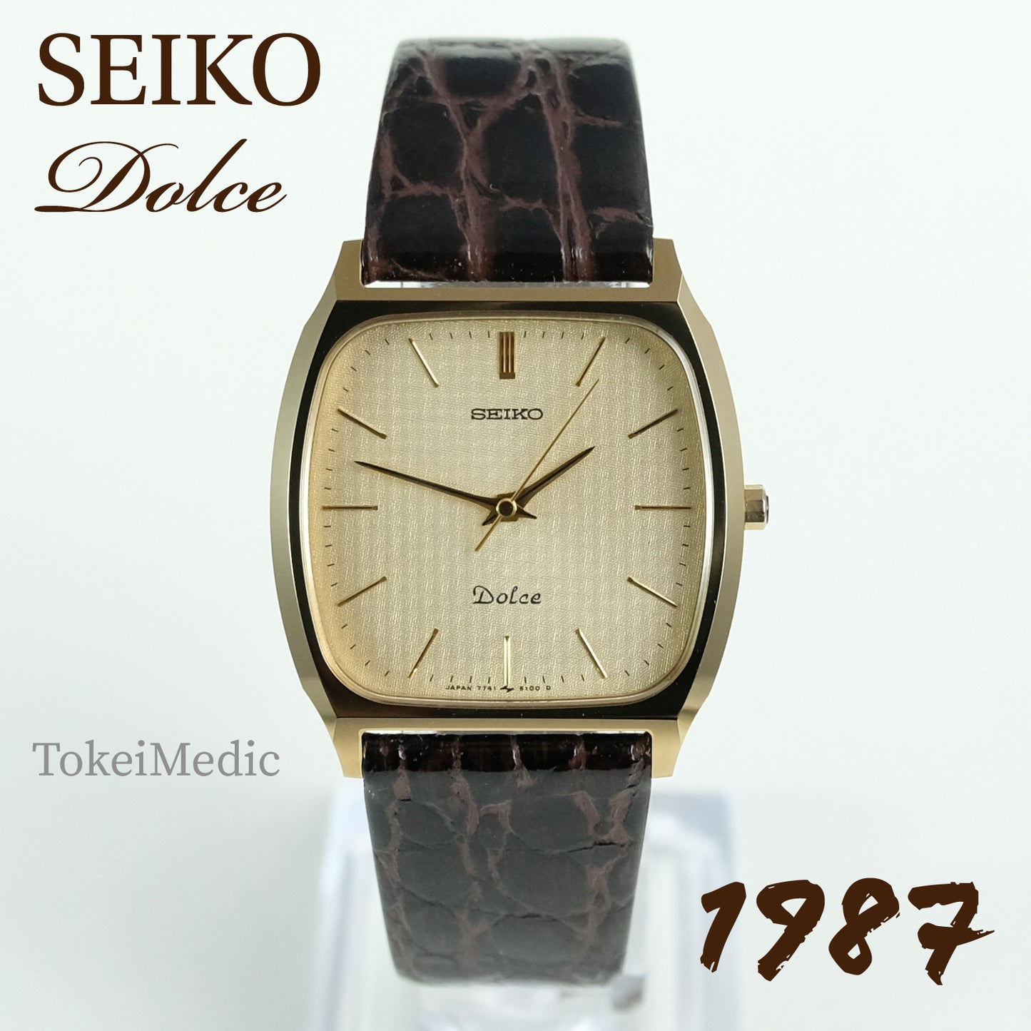 Set of Two - 1974 Seiko GS 5646-7011 & 1987 Seiko Dolce 7741-5100