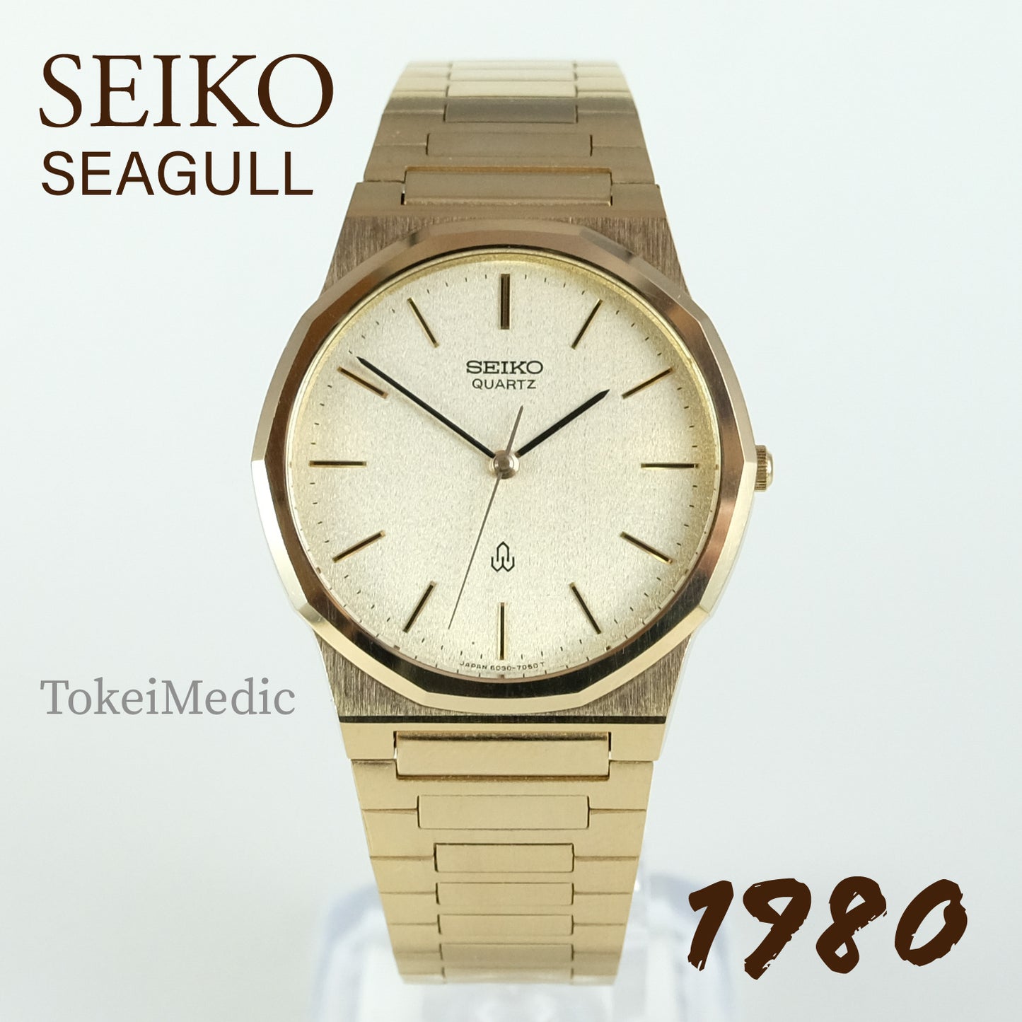 1980 Seiko Seagull 6030-7060