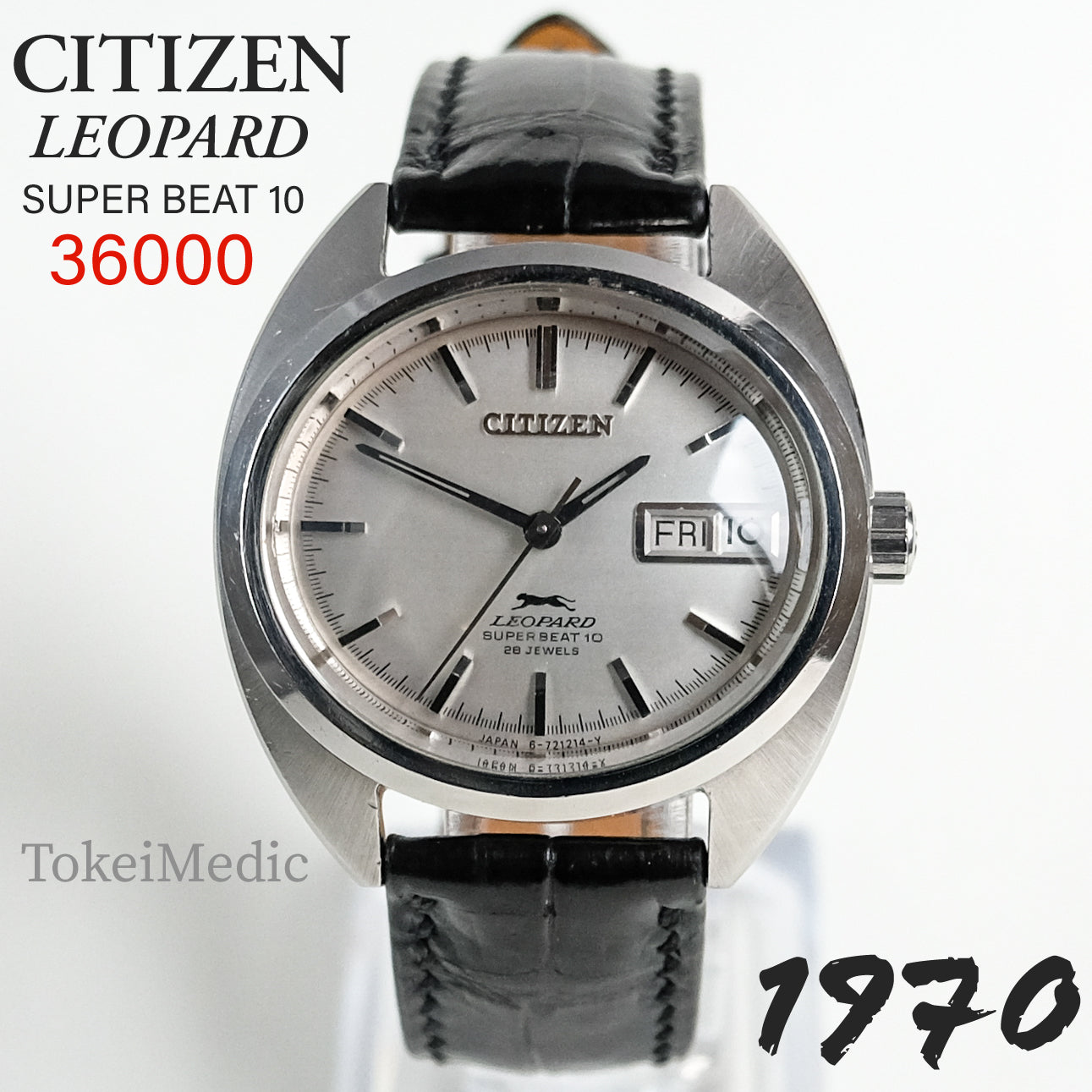 1970 Citizen Leopard Super Beat 10 4-720903TA